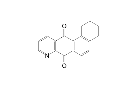 1,2,3,4-tetrahydronaphtho[1,2-g]quinoline-7,12-dione