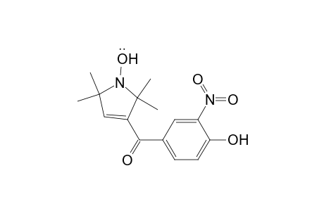 1H-Pyrrol-1-yloxy, 2,5-dihydro-3-(4-hydroxy-3-nitrobenzoyl)-2,2,5,5-tetramethyl-