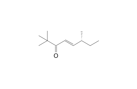 (-)-(6R,4E)- 2,2,6-Trimethyl-oct-4-en-3-one