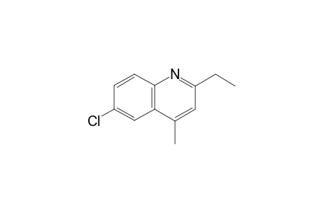 6-Chloro-2-ethyl-4-methylquinoline