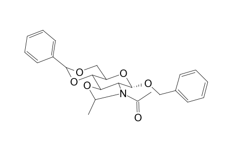 2-(.alpha.-Benzyloxy)-5-methyl-4-acetyl-12-phenyl-1-aza-1,6,9,11-tetraoxatricyclo[8.4.3.1(9,13).0(3,7)]tridecane