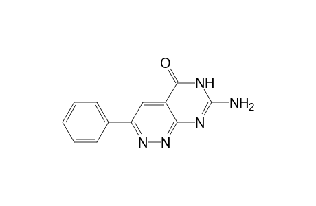 7-Amino-3-phenylpyrimido[4,5-c]pyridazin-5(6H)-one