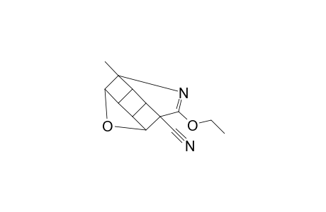 11-CYANO-10-ETHOXY-8-METHYL-4-OXA-9-AZAPENTACYCLO-[5.4.0.0(2,6).0(3,11).0(5.8)]-UNDEC-9-ENE
