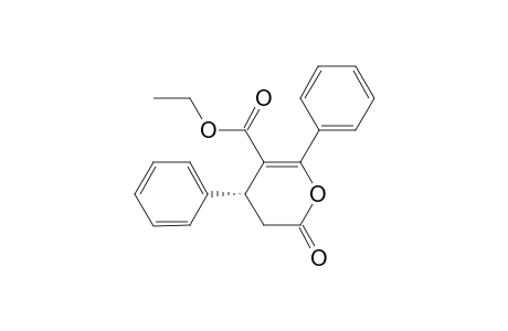 (R)-ethyl 2-oxo-4,6-diphenyl-3,4-dihydro-2H-pyran-5-carboxylate