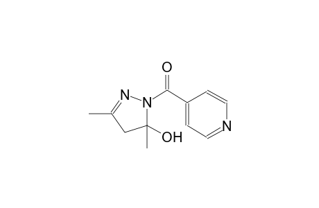 1-Isonicotinoyl-3,5-dimethyl-4,5-dihydro-1H-pyrazol-5-ol