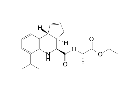 (3aR,4S,9bR)-6-Isopropyl-3a,4,5,9b-tetrahydro-3H-cyclopenta[c]quinoline-4-carboxylic acid (1S)-1-ethoxycarbonylethyl ester