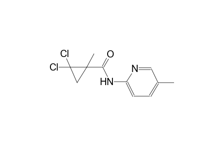 cyclopropanecarboxamide, 2,2-dichloro-1-methyl-N-(5-methyl-2-pyridinyl)-