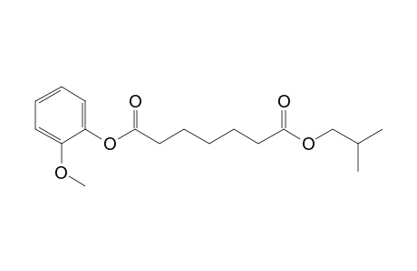 Pimelic acid, isobutyl 2-methoxyphenyl ester