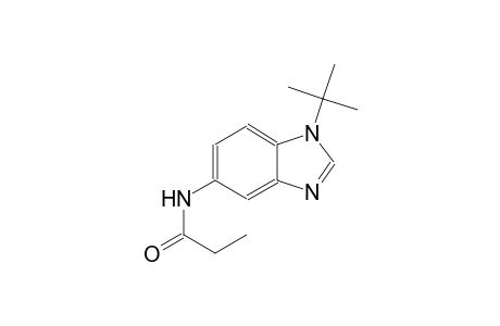 N-(1-tert-butyl-1H-benzimidazol-5-yl)propanamide