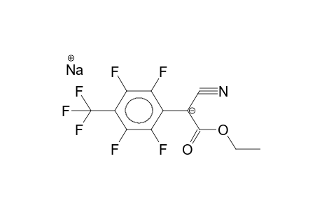 ETHYL (4-TRIFLUOROMETHYLTETRAFLUOROPHENYL)CYANOACETATE, SODIUM SALT