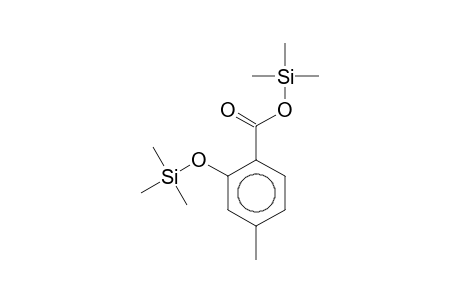 Benzoic acid, 4-methyl-2-trimethylsilyloxy-, trimethylsilyl ester