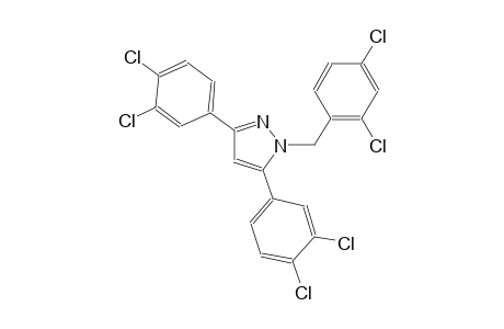 1-(2,4-dichlorobenzyl)-3,5-bis(3,4-dichlorophenyl)-1H-pyrazole
