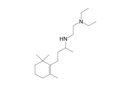N-[(2-DIETHYLAMINO)ETHYL]-alpha,2,6,6-TETRAMETHYL-1-CYCLOHEXENE-1-PROPYLAMINE