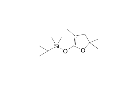 tert-Butyl-dimethyl-[(2,2,4-trimethyl-3H-furan-5-yl)oxy]silane