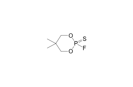 5,5-DIMETHYL-2-THIOXO-2-FLUORO-1,3,2-DIOXAPHOSPHORINANE