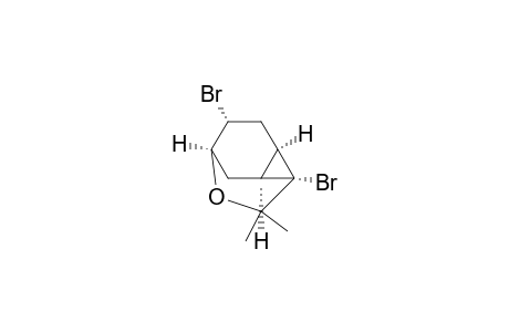 (1a,2a,5a,7a,9a)-2,9-dibromo-3,3-dimethyl-4-oxatricyclo[3.2.2.02,7]nonane