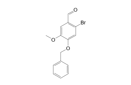 2-Bropmo-5-methoxy-4-benzyloxybenzaldehyde