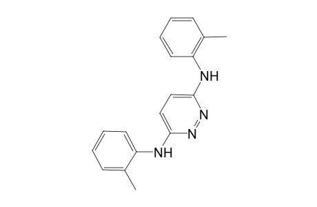 3-N,6-N-bis(2-methylphenyl)pyridazine-3,6-diamine