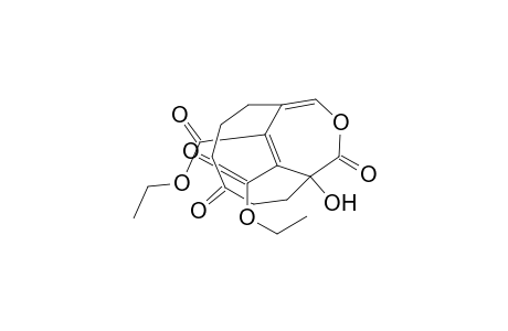 diethyl 3-hydroxy-2,10-dioxo-2,3-dihydro-3,6-hexanooxepine-4,5-dicarboxylate