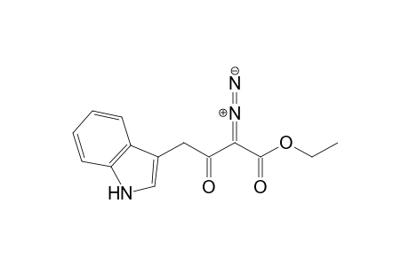 2-Diazo-4-(indol-3-yl)-3-oxobutyric acid ethyl ester