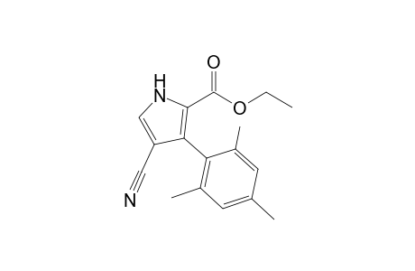 Ethyl 4-cyano-3-mesitylpyrrole-2-carboxylate