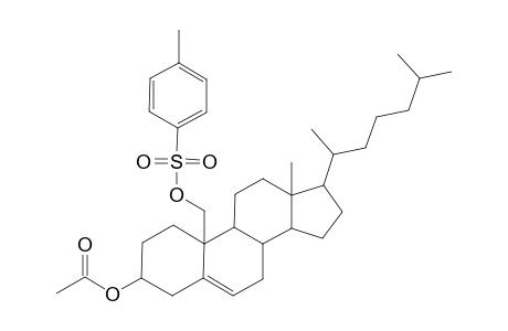 Cholest-5-ene-3,19-diol, 3-acetate 19-(4-methylbenzenesulfonate), (3.beta.)-
