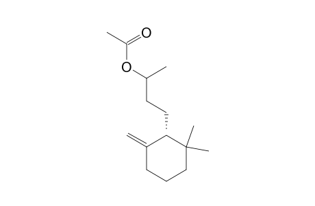 4-((R)-2,2-dimethyl-6-methylenecyclohexyl)butan-2-yl acetate