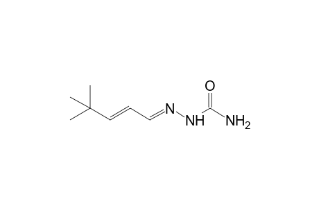 4,4-dimethyl-2-pentenal, semicarbazone