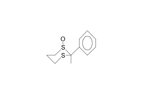 cis-2-Phenyl-2-methyl-1,3-thiane 1-oxide