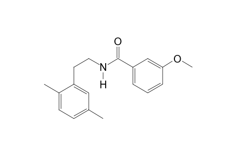 N-[2-(2,5-Dimethylphenyl)ethyl]-3-methoxybenzamide