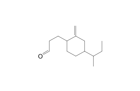 3-(4'-(sec-Butylj-2'-methylenecyclohexyl)propanal