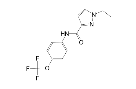 1-ethyl-N-[4-(trifluoromethoxy)phenyl]-1H-pyrazole-3-carboxamide