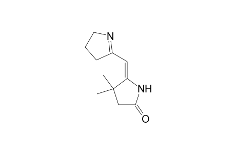 5-(4,5-Dihydro-3H-pyrrol-2-ylmethylene)-4,4-dimethylpyrrolidin-2-one