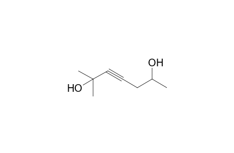 2-Methylhept-3-yn-2,6-diol