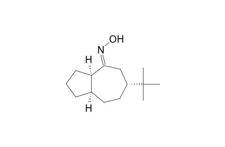 4(1H)-Azulenone, 6-(1,1-dimethylethyl)octahydro-, oxime, (3a.alpha.,6.alpha.,8a.alpha.)-