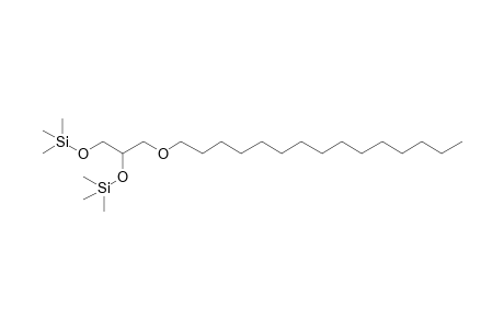 1-o-Pentadecylglycerol, bis(trimethylsilyl) ether