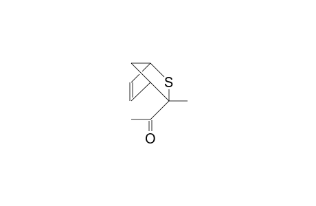 3-Methyl-2-thia-bicyclo(2.2.1)hept-5-en-3-yl methyl ketone