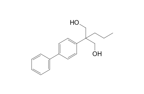 2-(p-biphenylyl)-2-propyl-1,3-propanediol