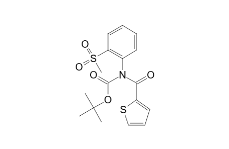 tert-Butyl 2-(methylsulfonyl)phenyl(2-thienylcarbonyl)-carbamate