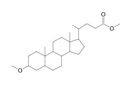 Lithocholic acid, methyl ester, methyl ether