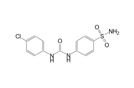 4-{[(4-chloroanilino)carbonyl]amino}benzenesulfonamide
