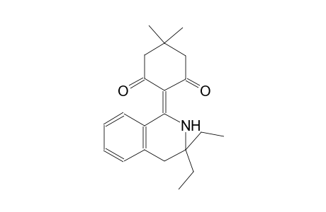 2-(3,3-diethyl-3,4-dihydro-1(2H)-isoquinolinylidene)-5,5-dimethyl-1,3-cyclohexanedione