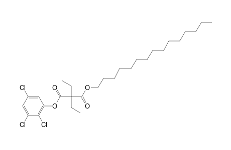 Diethylmalonic acid, pentadecyl 2,3,5-trichlorophenyl ester