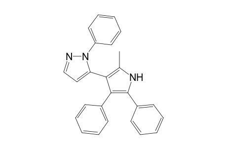 5-(2-Methyl-4,5-diphenyl-1H-pyrrol-3-yl)-1-phenyl-1H-pyrazole