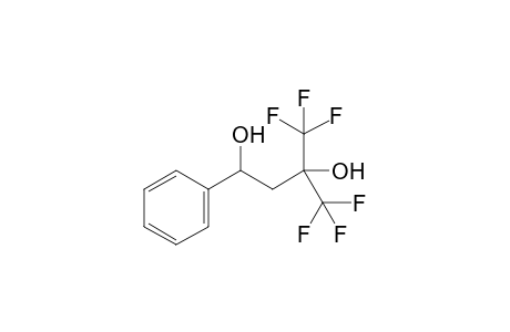 4,4,4-trifluoro-1-phenyl-3-(trifluoromethyl)butane-1,3-diol
