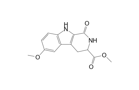 1-keto-6-methoxy-2,3,4,9-tetrahydro-$b-carboline-3-carboxylic acid methyl ester