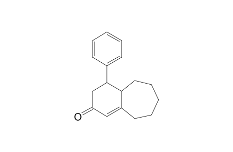 4-Phenyl-3,4,4a,5,6,7,8,9-octahydro-2H-benzocyclohepten-2-one