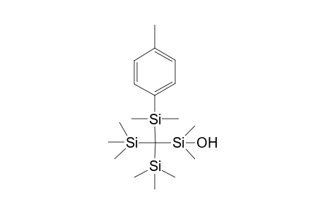 {Di(trimethylsilyl)[dimethyl(p-methylphenyl)silyl]methyl}hydroxydimethylsilyane