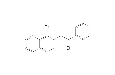 2-(1-bromanylnaphthalen-2-yl)-1-phenyl-ethanone
