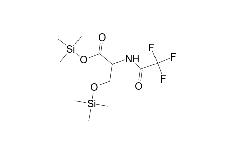 L-Serine, N-(trifluoroacetyl)-O-(trimethylsilyl)-, trimethylsilyl ester